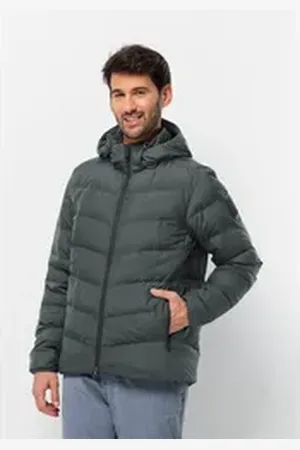 Jack Wolfskin Daunenjacke COLONIUS JKT M grün S (48)