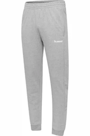 Hummel Trainingshose Go Kids Pant Baumwolle Hose Jogginghose Grau 152