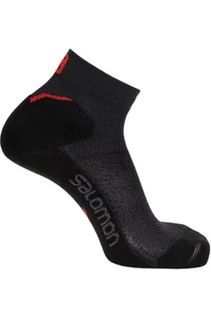 Salomon Laufsocken Speedcross ANKLE EBONY Knöchelsocken running racing red unisex C17809 S (36-38)