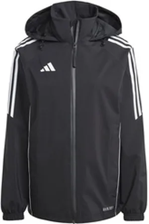 adidas Performance Trainingsjacke Performance Tiro 24 Regenjacke Damen Kapuze_Kordelzug schwarz XS (30-32)