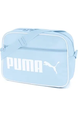 PUMA Messenger Bag Tasche Campus Reporter Retro, F light aqua (1-tlg) blau