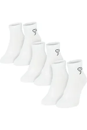 Black Snake Sneakersocken Atmungsaktive Unisex Socken im 3er Set – Perfekt für Freizeit & Sport (3-Paar) weiß 39/42