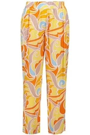 Kate Storm Culotte Damen Stoffhose (1-tlg) gelb 36