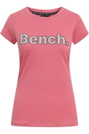 Bench . T-Shirt Shirt Shortsleeve LEORA rot 42