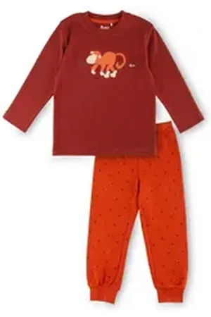 sigikid Pyjama Pyjama Nachtwäsche (2 tlg) rot 116