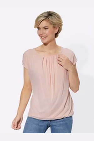 Alessa W Witt T-Shirt Blusenshirt rosa 36