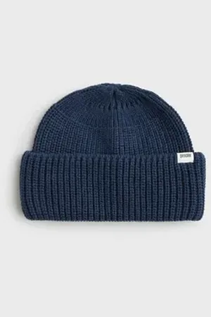 Drykorn Strickmütze Beanie Rimano blau