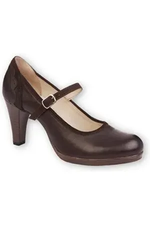 SPIETH & WENSKY Trachtenpumps - JETTE - schwarz, mokka Pumps 42 EU