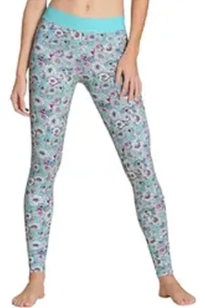 Calida Leggings Leggins 27822 türkis (1 Stück, 1-tlg., 1 Stück) blau L (48/50)