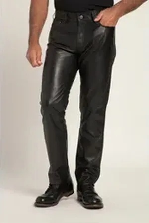 JP 1880 Lederhose Lederhose Leder feinstes Lammnappaleder 5-Pocket schwarz 60