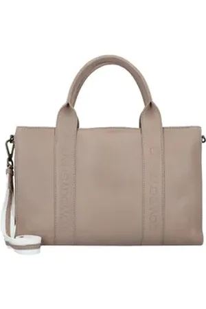 Cowboysbag Schultertasche Michigan, Leder braun