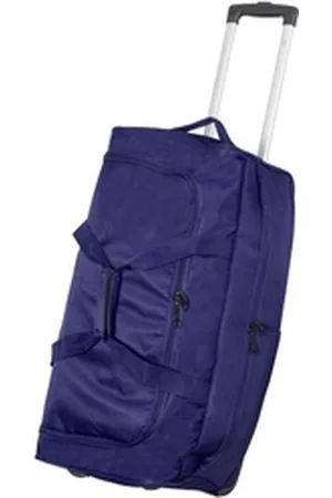 MONOPOL® Reisetasche mit Rollen - 70 cm - schwarz, blau od. rot - Rollen-, Trolleytasche blau