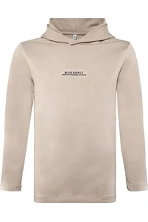 Blue Effect Langarmshirt boys Langarmshirt Kapuze Macchiato (1-tlg) beige 140