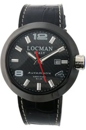 Locman Italy Automatikuhr schwarz