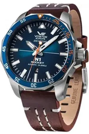 Vostok Automatikuhr Automatik Rocket N-1 Braun/Blau blau
