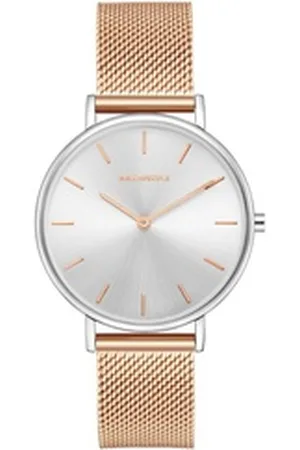 Watchpeople Quarzuhr Passion Bicolor WP 011-01, schlicht, easy release Band
