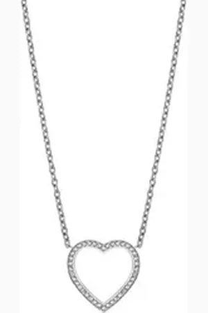 Bering Kette mit Anhänger Halskette Herz Edelstahl / Zirkonia 437-17-450