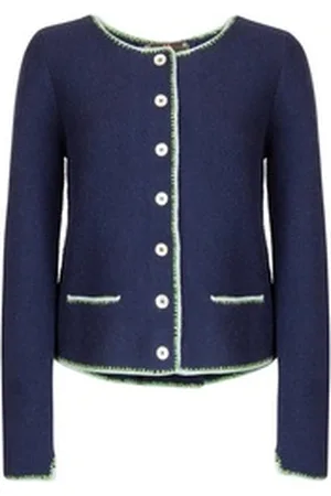 Lieblingsstück Strickjacke Linksstrickjacke ZitaL blau 42