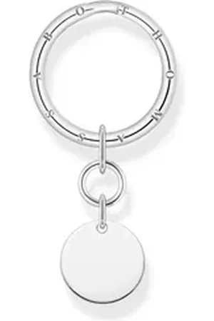 Thomas Sabo Schlüsselanhänger Schlüsselring Coin Silber silberfarben