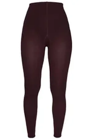 WERI SPEZIALS Strumpfhersteller GmbH Leggings Damen Leggings >>Einfarbig: Rot<< aus Baumwolle rot 54-56