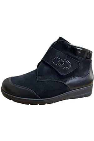 Waldläufer Waldläufer Waldläufer Damen Stiefelette Mimi 812815-304-001 schwarz Stiefelette schwarz 38 EU