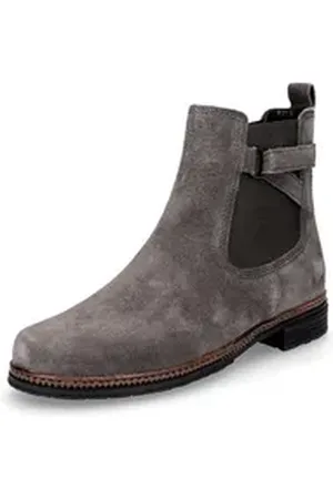 Gabor Damen Chelsea Stiefelette grau Stiefelette grau 38,5 EU