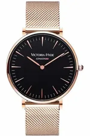 VICTORIA HYDE Quarzuhr Metropolitan Modern Unisex Basic Mesh-Armband, (1-tlg., Kein Set) rosa