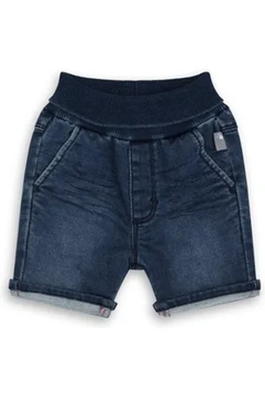 sigikid Jeansshorts Babyhose Jeans Bermuda (1-tlg) blau 86