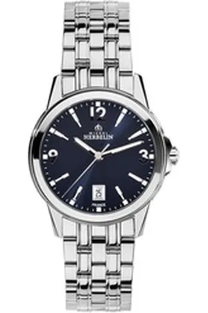 Michel Herbelin Quarzuhr Damen Uhr 14250/B25 Ambassade Edelstahl Quarz, (1-tlg)
