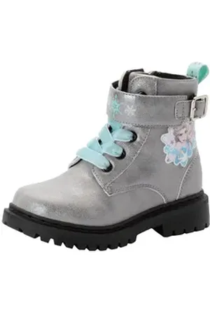 Disney Frozen Schnürboots Winterstiefel, Schnürstiefel, Winterschuhe grau 30 EU
