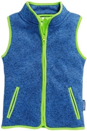 Playshoes Fleeceoverall Strickfleece-Weste blau 140