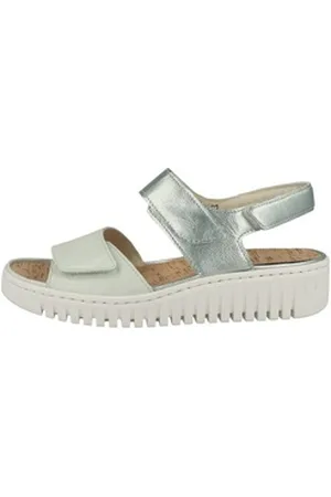 Waldläufer Waldläufer H-Willow Damen Keilsandalette grün 37 EU