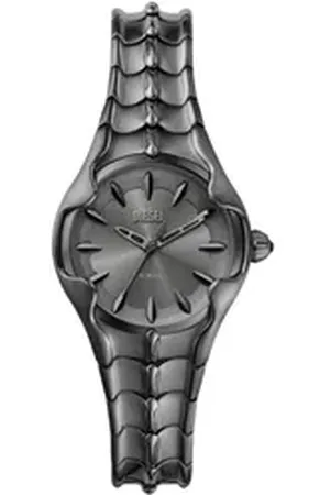 Diesel Quarzuhr VERT DZ5603, Armbanduhr, Damenuhr, Edelstahlarmband grau