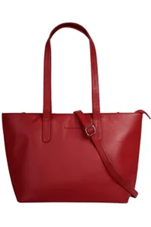 Bruno Banani Shopper, echt Leder rot