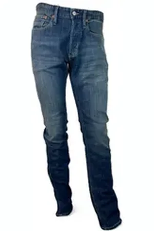 Denham Gerade Jeans blau 34/32