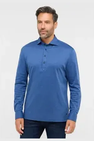 ETERNA Poloshirt MODERN FIT blau L_H_1/1