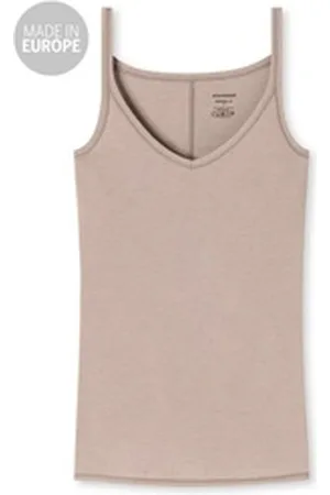 Schiesser Tanktop diverse Damen Shirts (1-tlg) braun XL