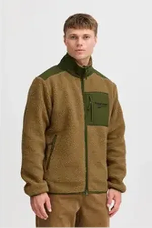 TheJoggConcept Fellimitatjacke JCMMBERRI CUT JACKET - modische Übergangsjacke bunt S