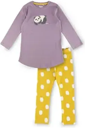 sigikid Pyjama Pyjama Nachtwäsche (2 tlg) bunt|gelb|lila 110