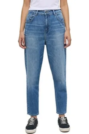 Mustang Tapered-fit-Jeans Style Charlotte Tapered blau 33