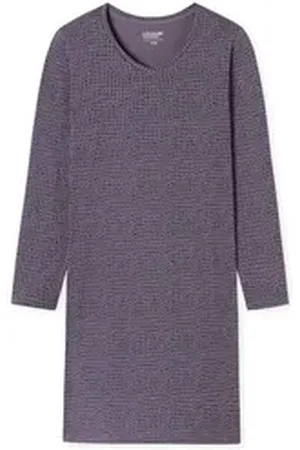 Schiesser Uncover by Sleepshirt UNCOVER Nightwear schlafshirt schlafmode Pyjama lila 36