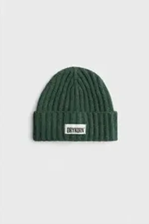 Drykorn Strickmütze Mütze Eani - Regular Fit grün