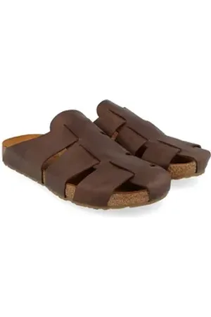 Haflinger Bio Pius Sommer Sandale Hausschuh Slipper unisex Hausschuh braun 40 EU