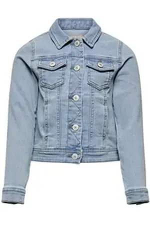 ONLY KIDS Outdoorjacke KONSARA LIGHT BLUE DNM JACKET blau 164