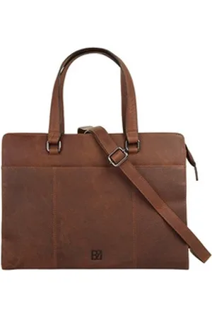Bodenschatz Shopper, echt Leder braun