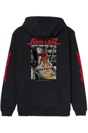 Santa Cruz Hoodie Hoodie Pace Dungeon, G XL, F black (1-tlg) schwarz XL