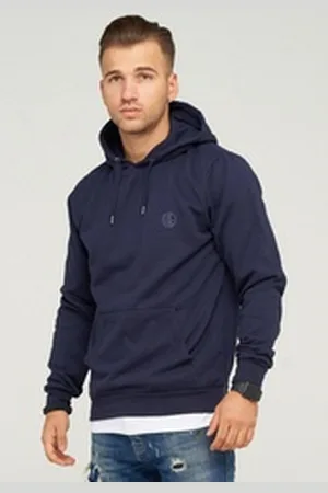 Soul Star Kapuzensweatshirt DAKAR im schlichten Basic-Look blau XL