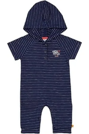 FEETJE Spieler Baby Jungen Strampler Babyanzug Einteiler navy blau (1-tlg) blau kniefrei | 74