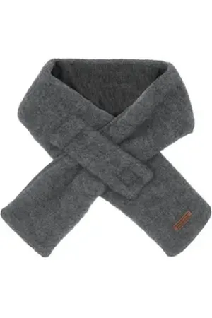 maximo Fleeceschal, aus Wollfleece mit Jerseyfutter grau