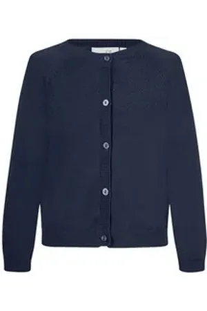 happy girls Strickjacke blau 164